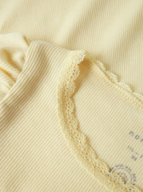 NAME IT Modal T-Shirt Kab Pastel Yellow